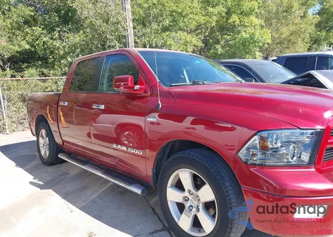 2012 Ram 1500 Slt from USA, damaged, VIN 1C6RD6LT2CS246987